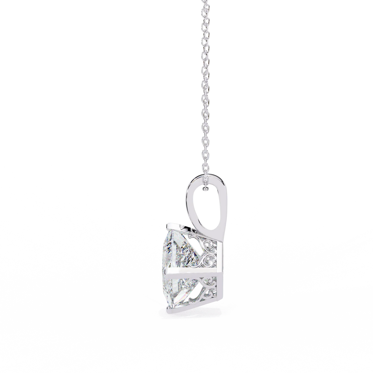 Nova Princess Lab-Grown Diamond Pendant - Ophiratbf