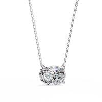 Elowen Oval Lab-Grown Diamond Necklace - Ophiratbf