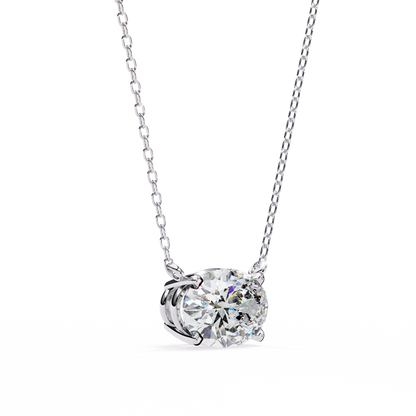 Elowen Oval Lab-Grown Diamond Necklace