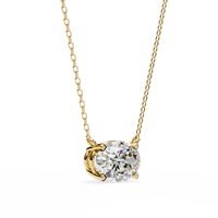 Elowen Oval Lab-Grown Diamond Necklace - Ophiratbf