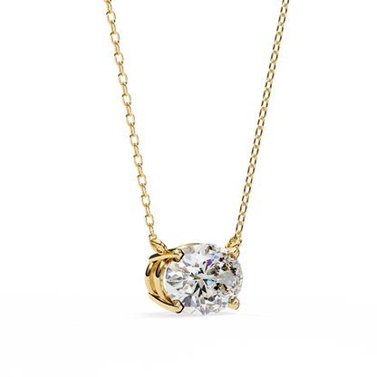 Elowen Oval Lab-Grown Diamond Necklace