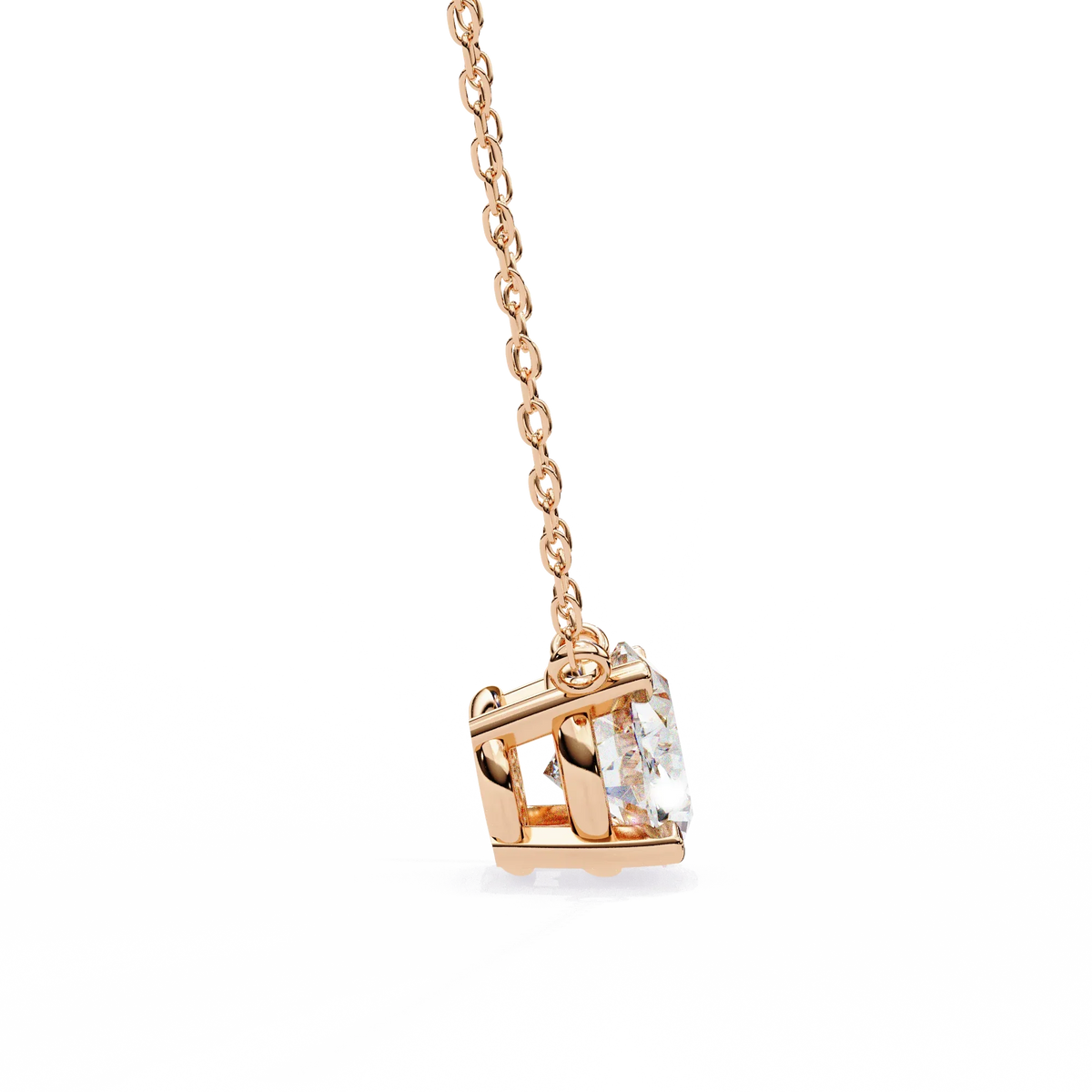 Elowen Oval Lab-Grown Diamond Necklace - Ophiratbf