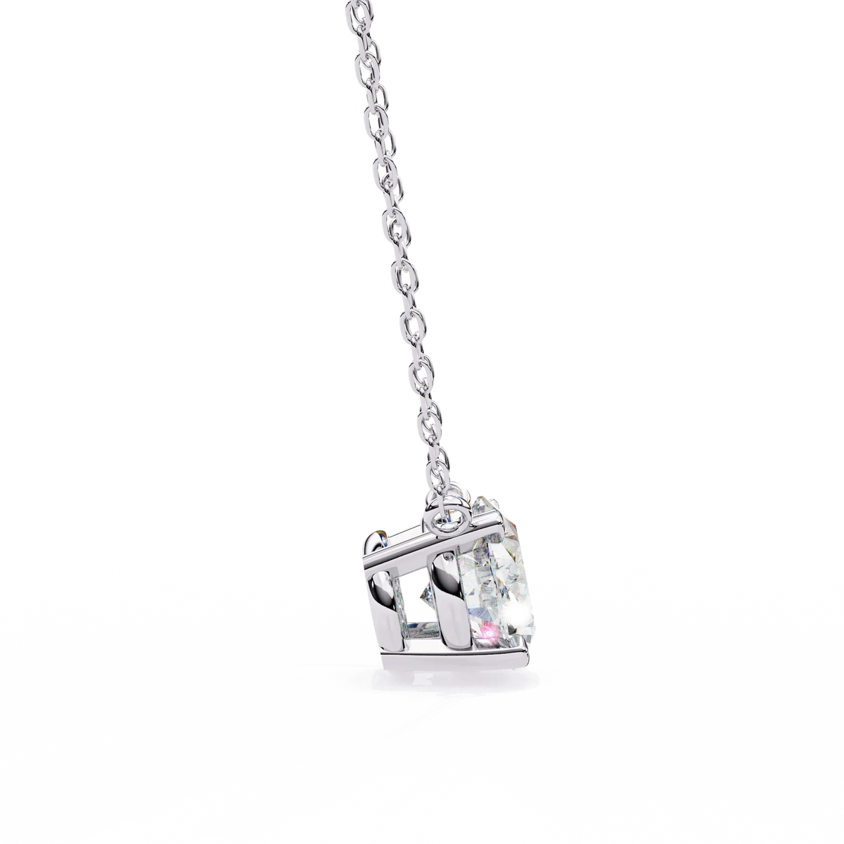 Elowen Oval Lab-Grown Diamond Necklace - Ophiratbf