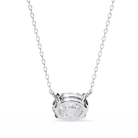 Elowen Oval Lab-Grown Diamond Necklace - Ophiratbf