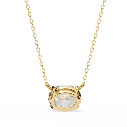 Elowen Oval Lab-Grown Diamond Necklace