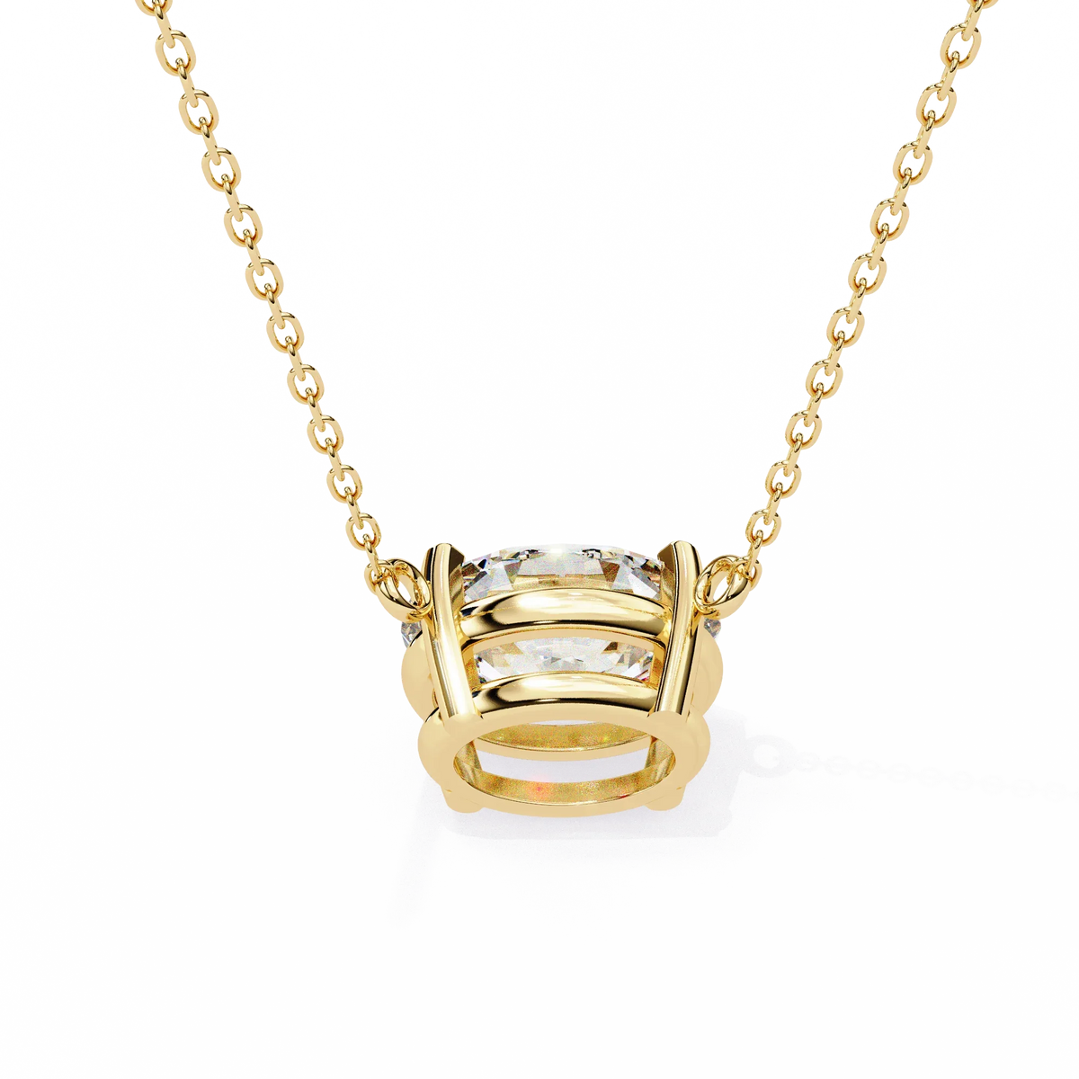 Elowen Oval Lab-Grown Diamond Necklace - Ophiratbf