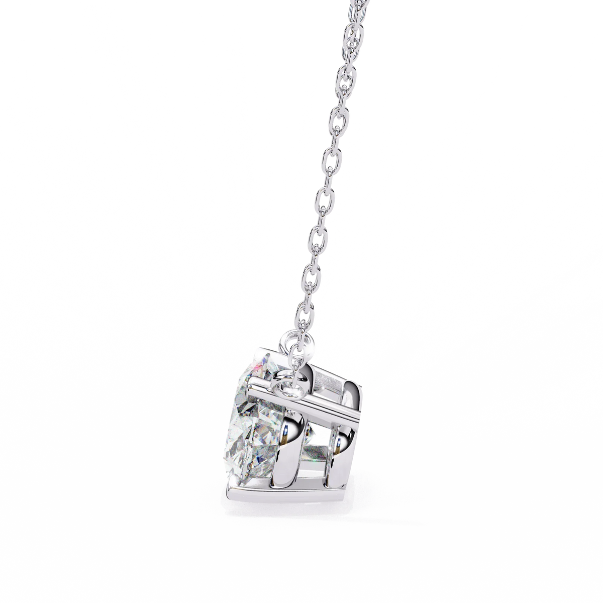 Elowen Oval Lab-Grown Diamond Necklace - Ophiratbf