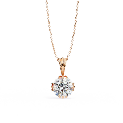 Fleur Radiance Lab-Grown Diamond Pendant