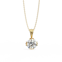 Fleur Radiance Lab-Grown Diamond Pendant - Ophiratbf