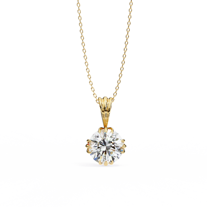 Fleur Radiance Lab-Grown Diamond Pendant