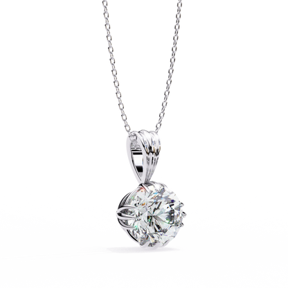 Fleur Radiance Lab-Grown Diamond Pendant