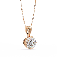 Fleur Radiance Lab-Grown Diamond Pendant - Ophiratbf