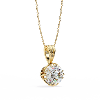 Fleur Radiance Lab-Grown Diamond Pendant - Ophiratbf