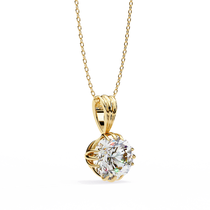 Fleur Radiance Lab-Grown Diamond Pendant
