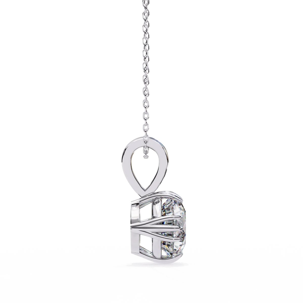Fleur Radiance Lab-Grown Diamond Pendant - Ophiratbf