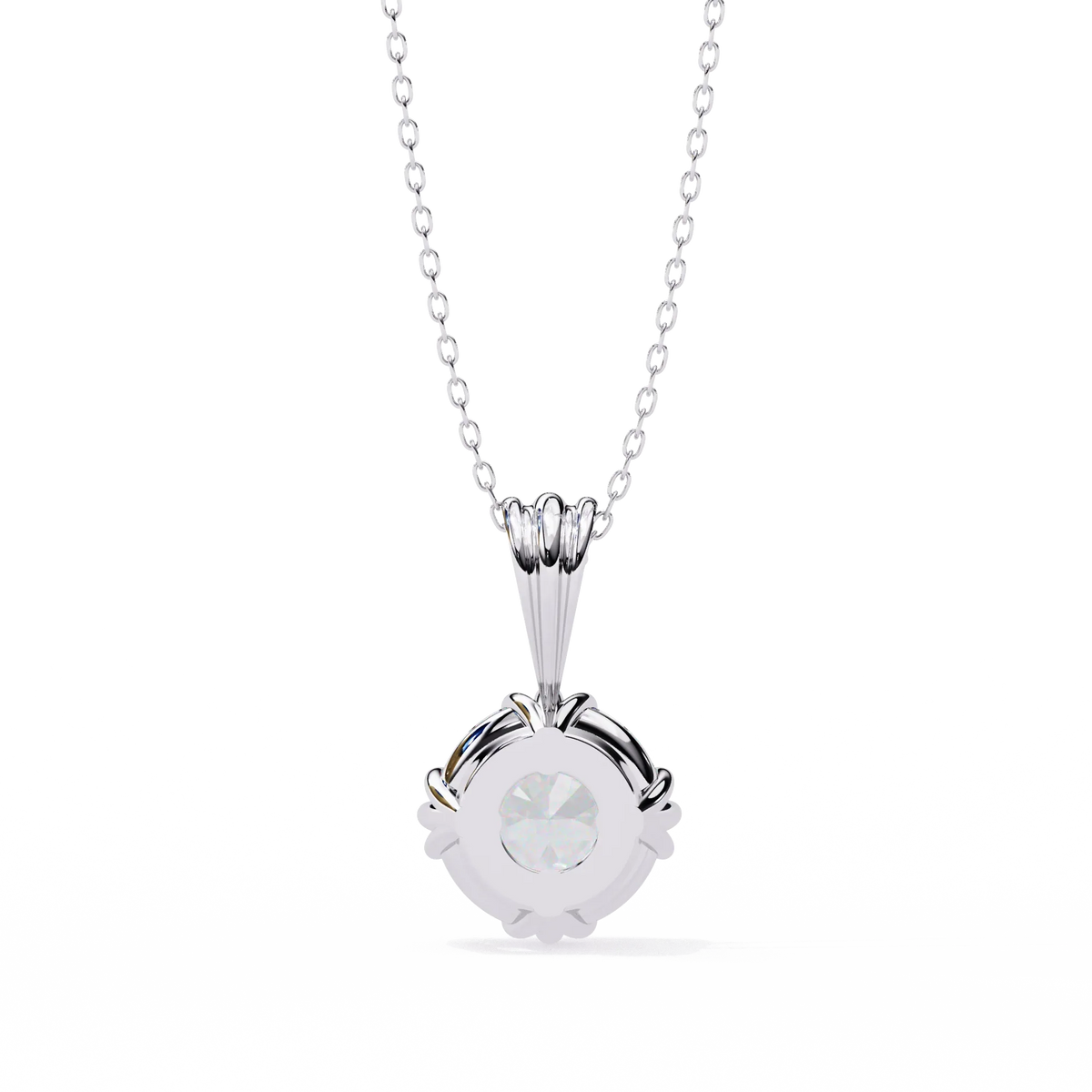 Fleur Radiance Lab-Grown Diamond Pendant - Ophiratbf
