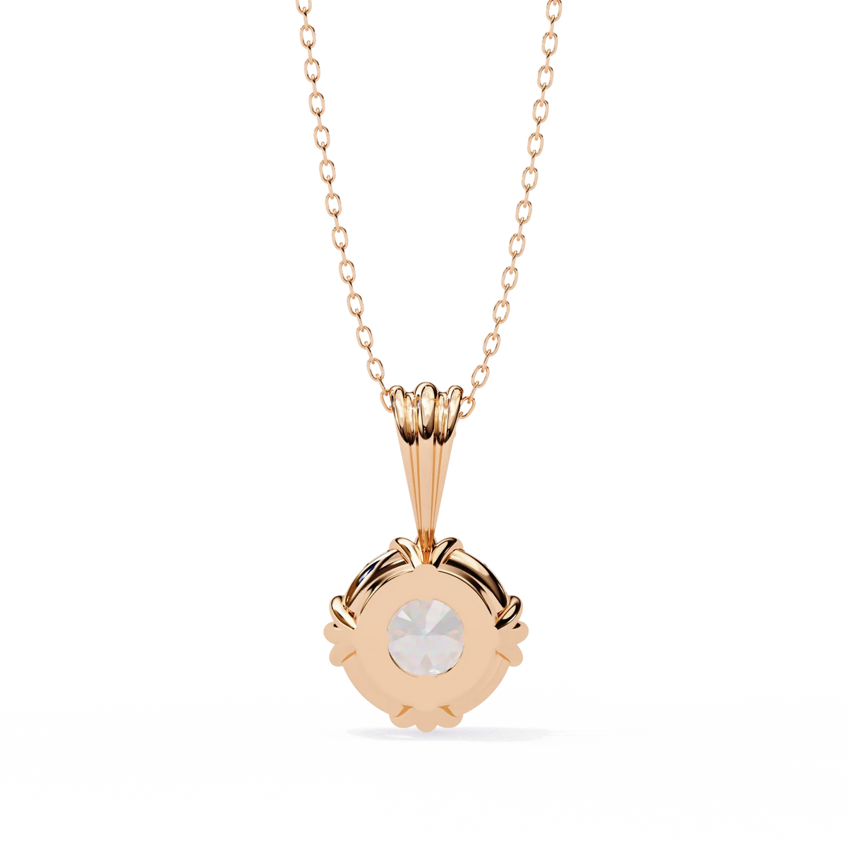 Fleur Radiance Lab-Grown Diamond Pendant - Ophiratbf