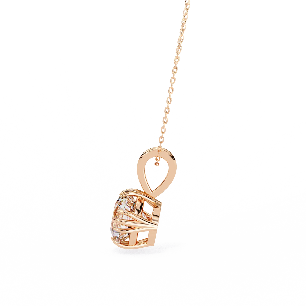 Fleur Radiance Lab-Grown Diamond Pendant - Ophiratbf