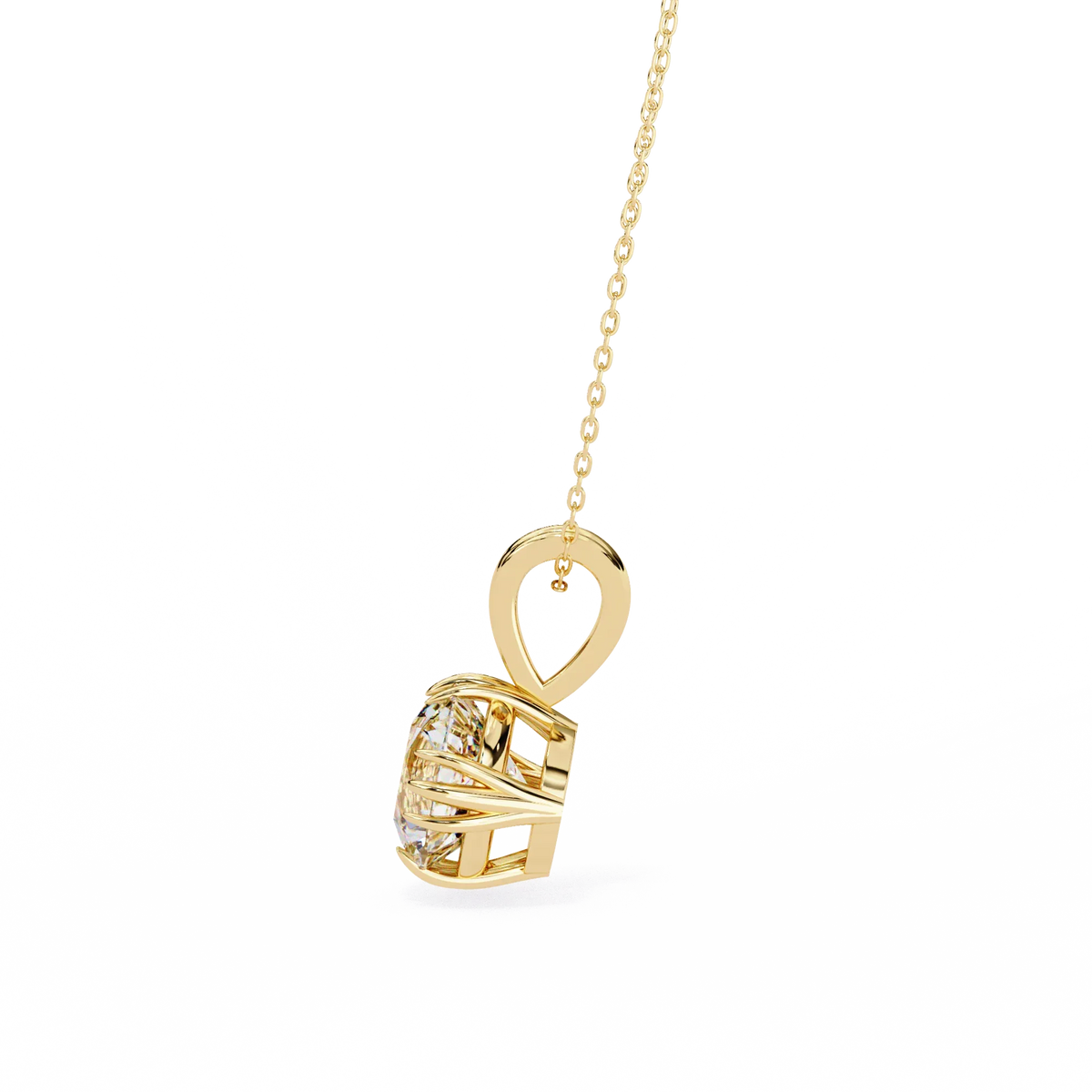 Fleur Radiance Lab-Grown Diamond Pendant - Ophiratbf