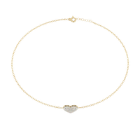 LoveGlow Lab Grown Diamond Heart Bracelet - Ophiratbf