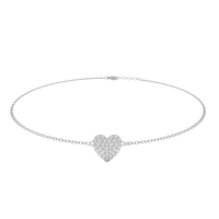 LoveGlow Lab Grown Diamond Heart Bracelet - Ophiratbf