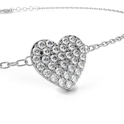 LoveGlow Lab Grown Diamond Heart Bracelet