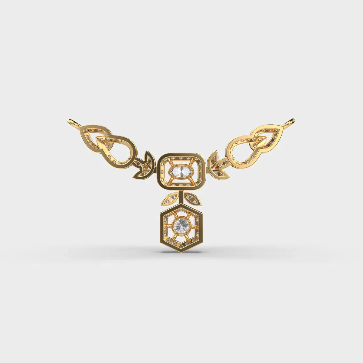 Forever Bond Mangalsutra Pendant with Chain - Ophiratbf