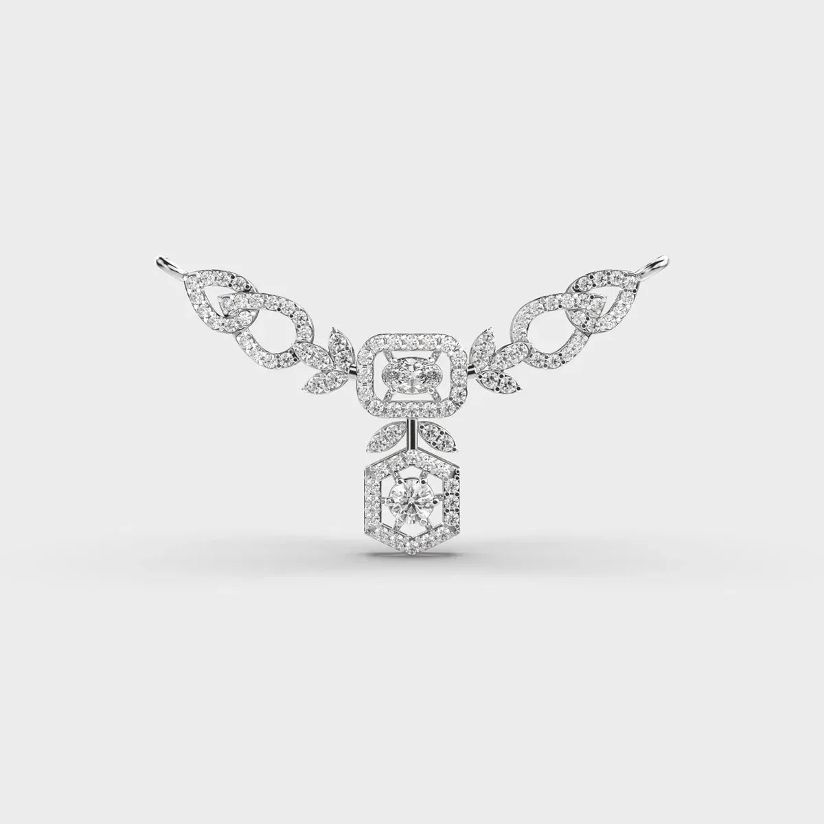 Forever Bond Mangalsutra Pendant with Chain - Ophiratbf