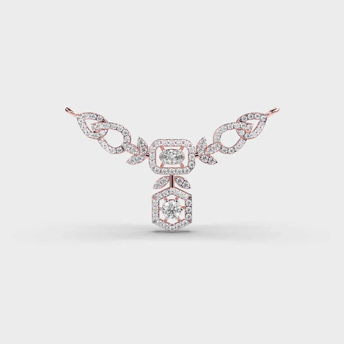 Forever Bond Mangalsutra Pendant with Chain - Ophiratbf