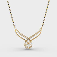 Flora and Drop Mangalsutra (With Chain) - Ophiratbf