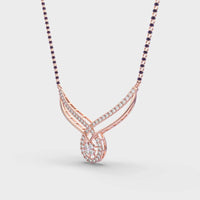 Flora and Drop Mangalsutra (With Chain) - Ophiratbf