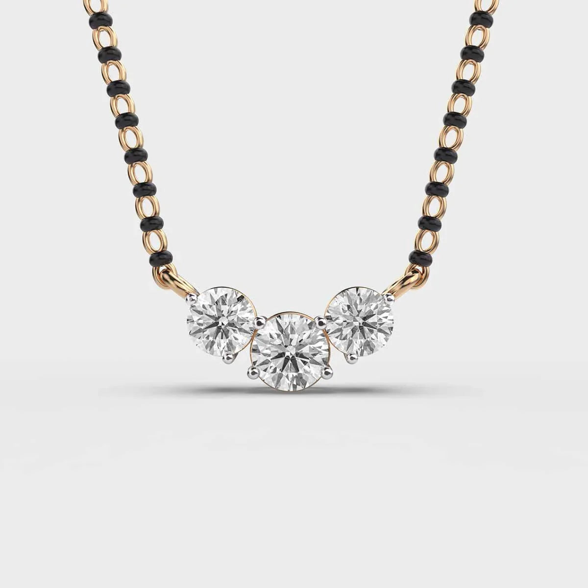 Twilight Mangalsutra Pendant (With Chain) - Ophiratbf