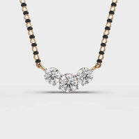 Twilight Mangalsutra Pendant (With Chain) - Ophiratbf