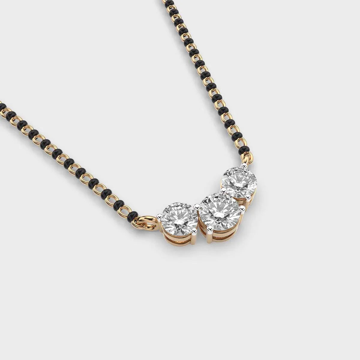 Twilight Mangalsutra Pendant (With Chain) - Ophiratbf
