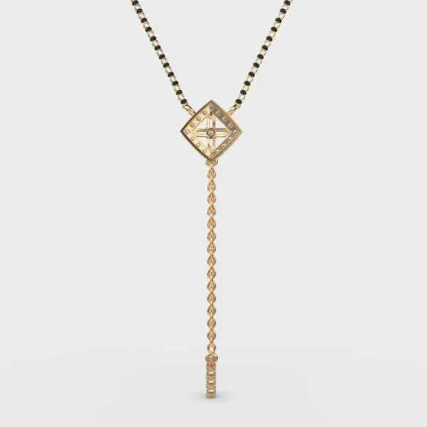Cute Cube Diamond Pendant (With Chain) - Ophiratbf