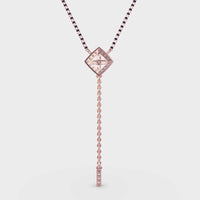 Cute Cube Diamond Pendant (With Chain) - Ophiratbf