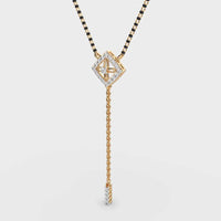 Cute Cube Diamond Pendant (With Chain) - Ophiratbf