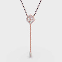 Cute Cube Diamond Pendant (With Chain) - Ophiratbf