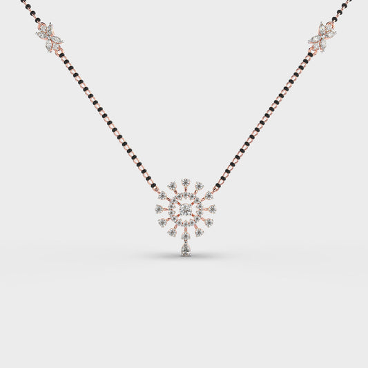 Circle of Infinity Mangalsutra (With Chain)