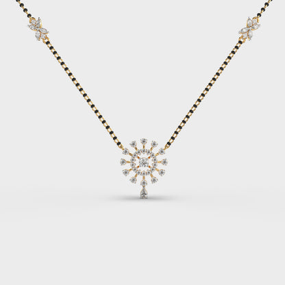 Circle of Infinity Mangalsutra (With Chain)