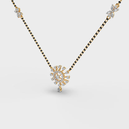Circle of Infinity Mangalsutra (With Chain)
