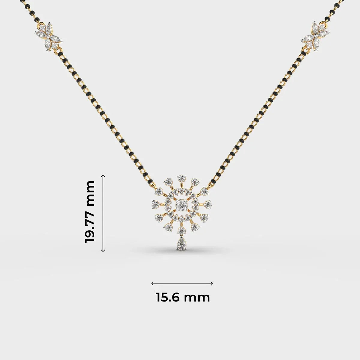 Circle of Infinity Mangalsutra (With Chain) - Ophiratbf