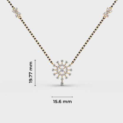 Circle of Infinity Mangalsutra (With Chain)