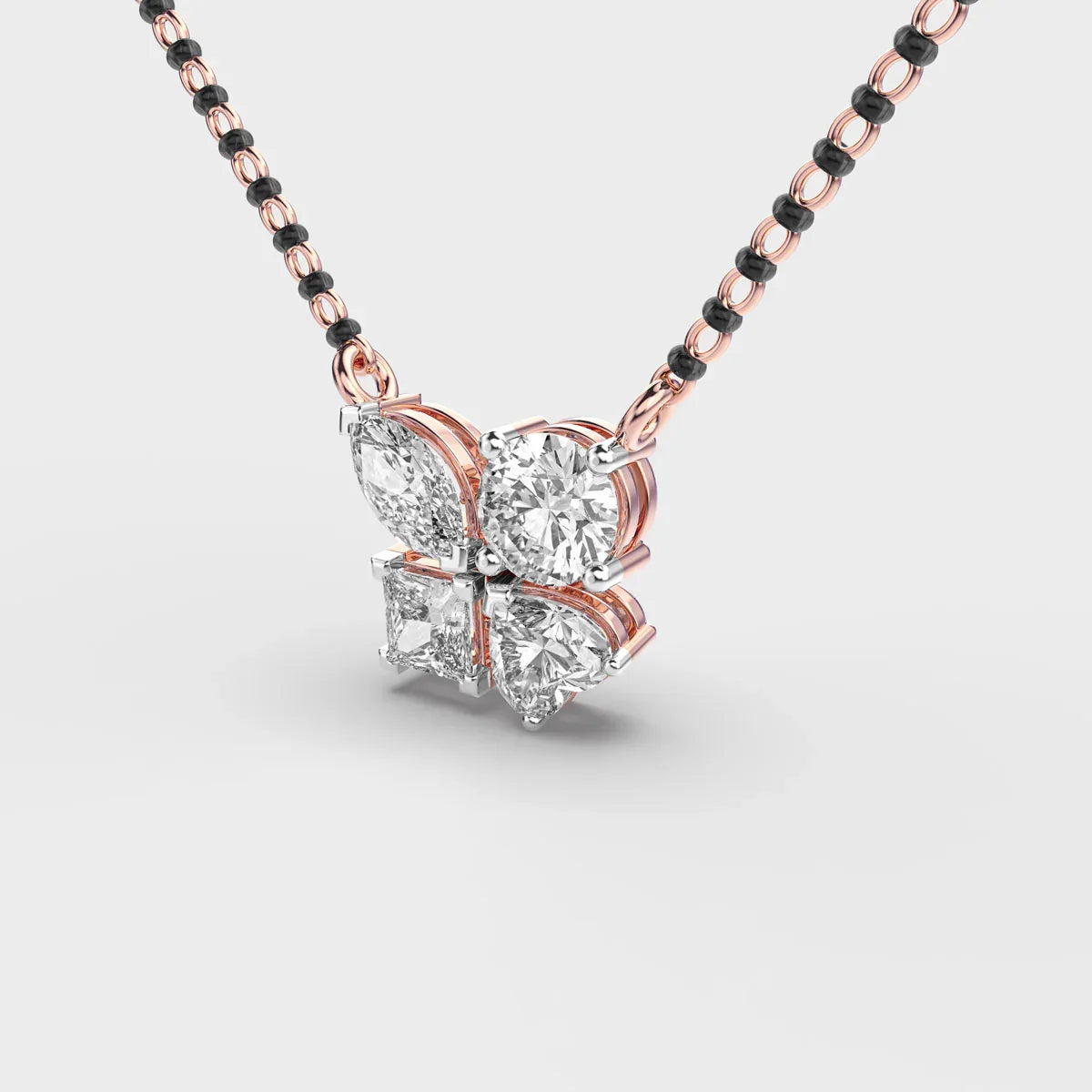 Lover’s Luck Diamond Pendant (With Chain) - Ophiratbf