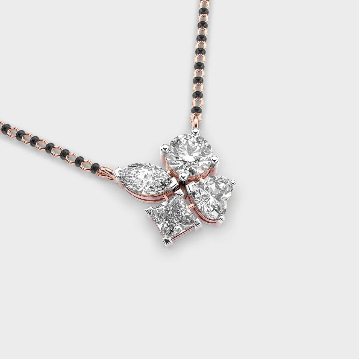 Lover’s Luck Diamond Pendant (With Chain) - Ophiratbf