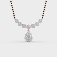 Graceful Drop Mangalsutra Pendant - Ophiratbf