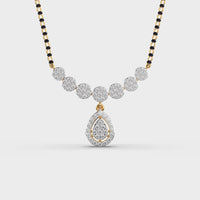Graceful Drop Mangalsutra Pendant - Ophiratbf