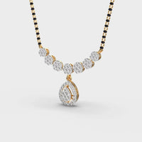 Graceful Drop Mangalsutra Pendant - Ophiratbf