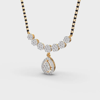 Graceful Drop Mangalsutra Pendant