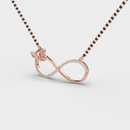 Infinity Butterfly Pendant